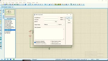 Parallel Resistors Circuit on proteus.