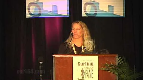 East Coast Surfing Hall of Fame Sharon Wolfe Crans...