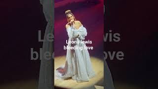 leona lewis christmas with love tour bleeding love Manchester bridgewater hall