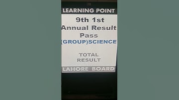 9 class result 2024 Lahore board #result2024 #lahorepakistan #biseresult #class9th
