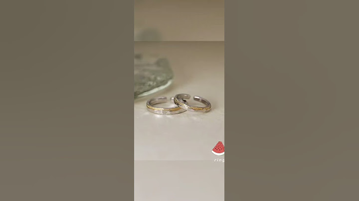 A ring for you and your partner