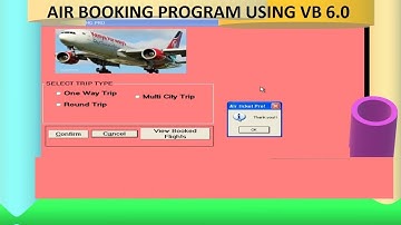 Visual Basic Projects |  Online Flight booking System