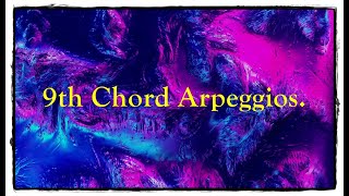 9th Chord Guitar Arpeggios 9 Arpeggios