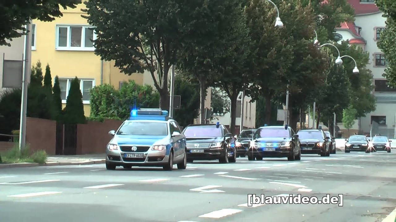 Papstbesuch Erfurt 2011: VIP Eskorte