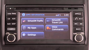 2015 Nissan NV200 - Control Panel and Touch Screen Overview (if so equipped)