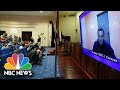 Navalny Sends Defiant Message To Putin From Moscow Court: 'We Are The Majority' | NBC News NOW
