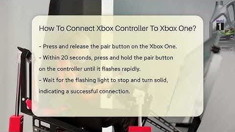 How To Connect Xbox Controller To Xbox One? - Video Gamers Vault