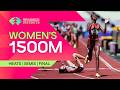 Full Womens 1500m Heats, Semi-finals & Final | World Athletics U20 Championships Oregon 26