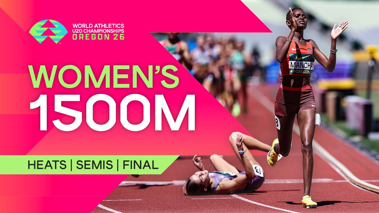 Full Women's 1500m Heats, Semi-finals & Final | World Athletics U20 Championships Oregon 26