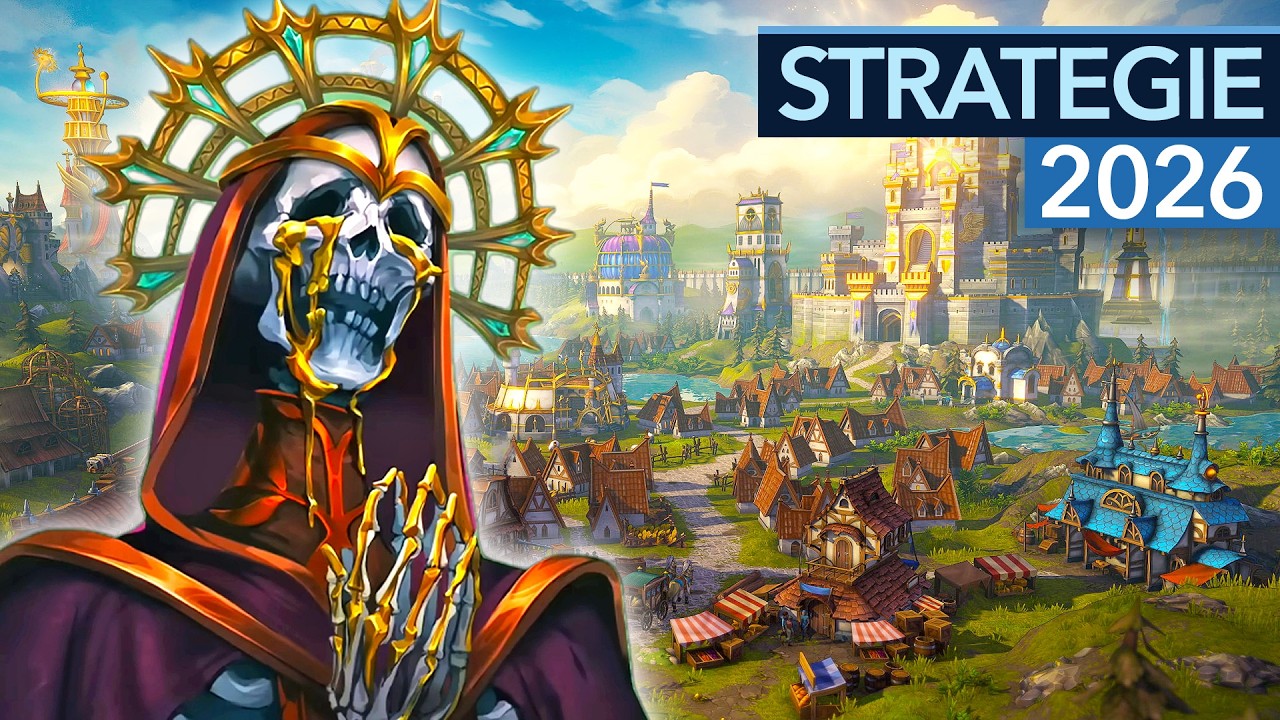 Strategie-Fans: Diese über 20 (!) Spiele werden euch 2026 den Schlaf rauben!