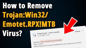 How to Remove Trojan:Win32/Emotet.RPX!MTB? [ Easy Tutorial ]