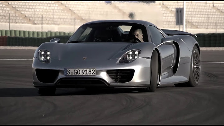 The Porsche 918 Spyder Tested  - CHRIS HARRIS ON CARS