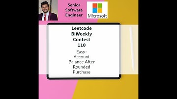Leetcode BiWeekly contest 110 - Easy - Account Balance After Rounded Purchase