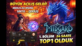 RİSİNG SPEED MİDGARD 1.BÖLÜM TOP1 OLDUK