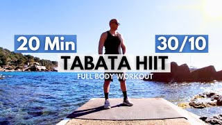 TABATA HIIT 20Min Full Body Workout NO REPEAT / Tabata 30/10 / Interval training