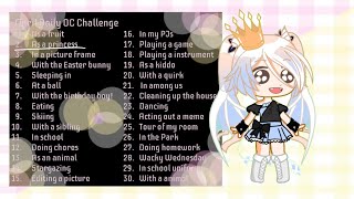 As A Princess Daily Oc Challenge