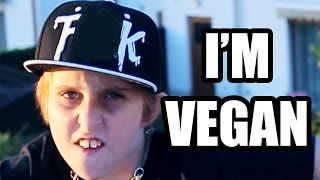 I&#39;M VEGAN!!! DIE, MEAT-EATERS!!! SONG by MISHA (FOR KIDS)