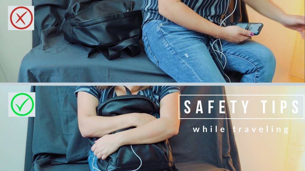 How to Stay SAFE when Traveling Alone! - YouTube