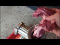 Diy meat grinder - mašina za mljevenje mesa