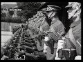 Duke of connaught inspects troops at aldershot 1939