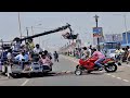 Camera shootings  telugu movie makings  film camera works  eagle media works