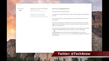 Simplenote For Mac Review