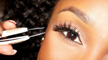 How To: Apply False Lashes For Beginners | #BeautyBasics