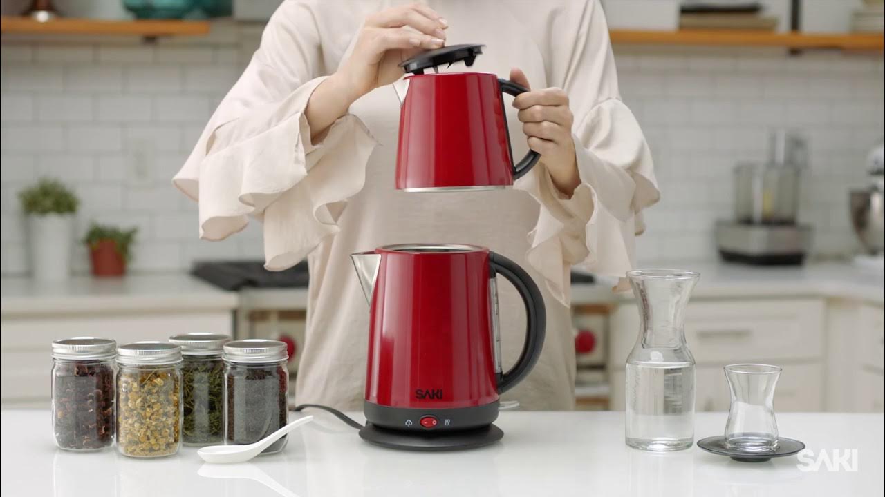 Saki TeaSmart Electric Turkish Tea Kettle