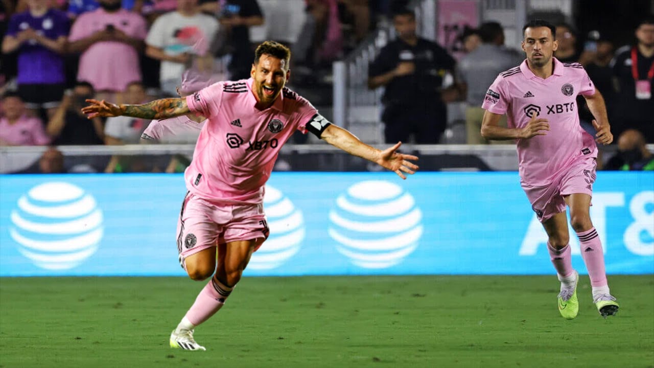Leo Messi and Sergio Busquets are shining at MLS Messi 2 Goals and
