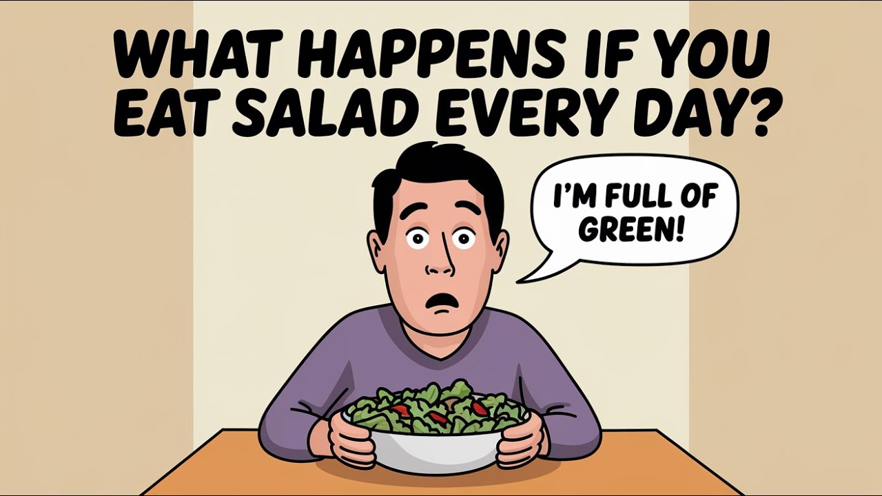 What Happens If You Eat Salad Every Day? The Results May Shock You! 🥗😲