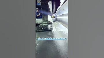 Bending of Purification Door  #massproduction #factory #machine #cnc #manufacturing #bending