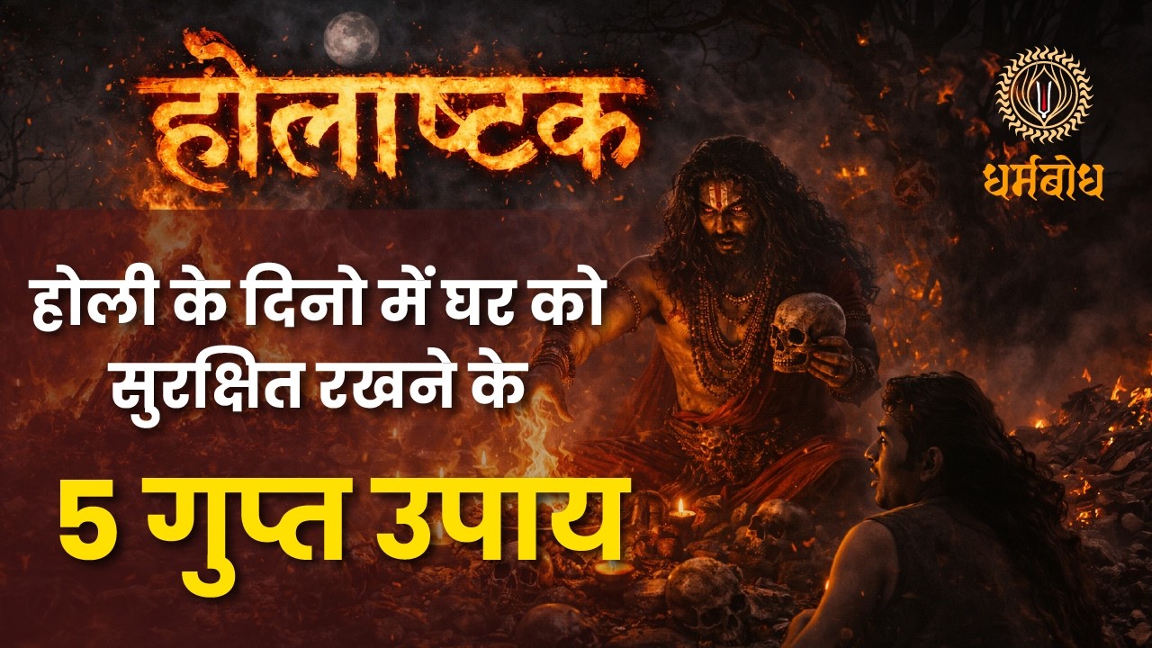 होली से पहले 8 रातों का खौफनाक सच! | Holashtak suraksha kavach #holashtak #holi #kalajadu #tantra