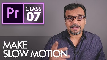 Rate Stretch Tool - Adobe Premiere Pro CC Class 7 - Urdu / Hindi [Eng Sub]