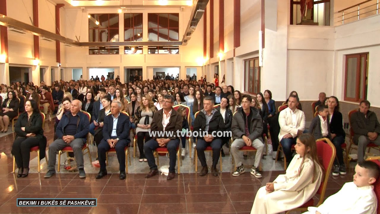 AKTUALE - Bekimi i Bukës së Pashkëve në Qedrën pastorale në Tuz