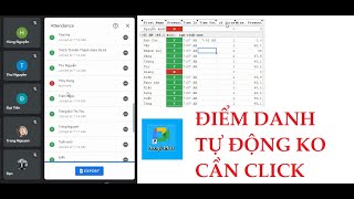 Điểm danh CỰC CỰC nhanh và CHI TIẾT trong Google Meet screenshot 3