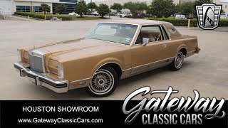 1983 Lincoln Mark VI, For Sale, 2708 HOU, Gateway Classic Cars Houston Showroom
