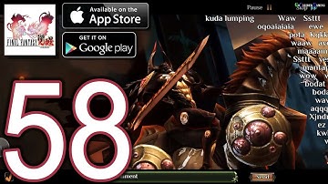 FINAL FANTASY AWAKENING Android iOS Walkthrough - Part 58 - Chapters 7-10 Nightmare