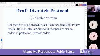 The Alternative Response Task Force Meeting Session # 6 - Thursday, April 30, 2026