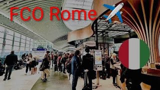 Airport Rome 🇭🇺✈️FCO. #airport