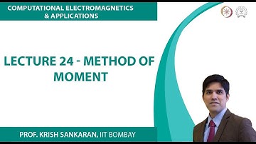 Lecture 24 - Method of Moment