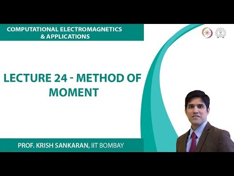 Lecture 24 - Method of Moment