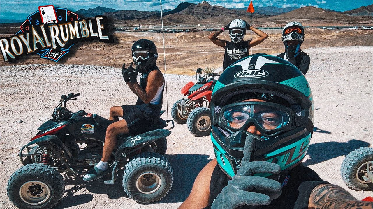 САМЫЕ ДИКИЕ ТРАССЫ ДЛЯ КВАДРОЦИКЛОВ В ВЕГАСЕ С РЕБЯТАМИ..