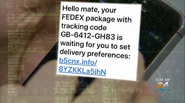 Watch Out For Text Message Scam About Delivered Packages