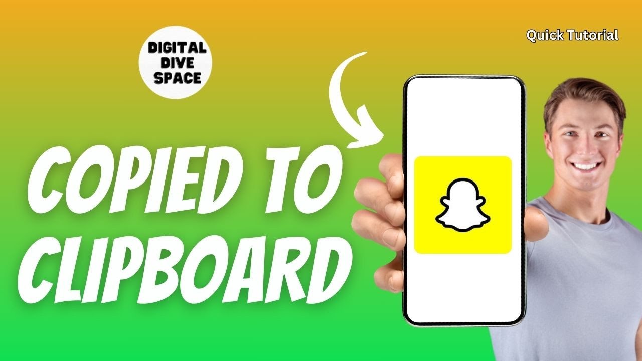Copied to Clipboard on Snapchat What is it - YouTube