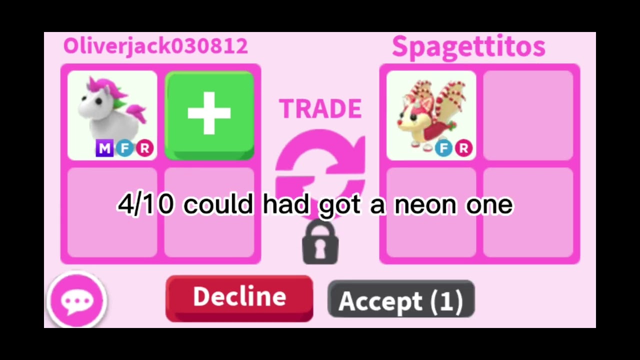 Rating offers for my mega unicorn ( adopt me ) YouTube