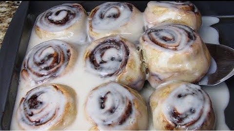 Yeast free Cinnamon Rolls
