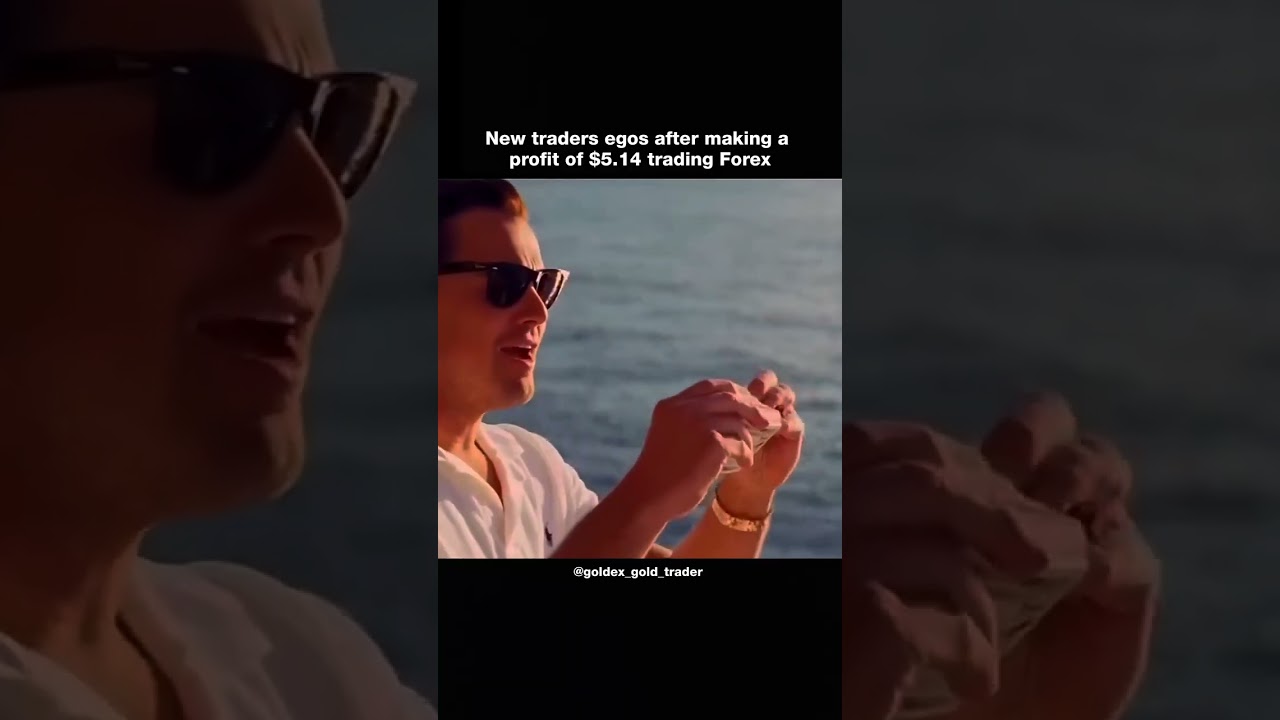 New traders egos after making a profit of $5.14 trading Forex...