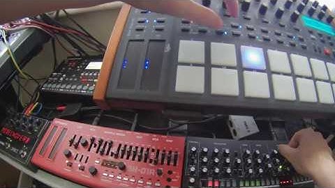 DSI Tempest, Roland SE02, SH01A & Eventide Space