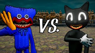 Huggy Wuggy vs Cartoon Cat by TDTA Animations 8,472 views 2 years ago 1 minute, 7 seconds