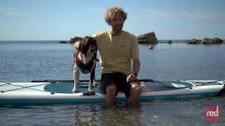 How to get your dog on a paddle board with Red Paddle Co